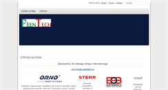 Desktop Screenshot of peentech.pl